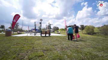 Fitness Zone Ribbon Cutting at Vista View Park in Davie