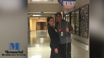 Soldier Returns From Deployment And Surprises His Wife, A Nurse At Memorial Hospital West