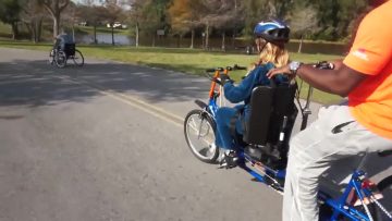 Hand Cycling For Patients At Memorial Rehabilitation Institute
