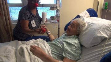Lotsy Dotsy Visits Memorial Regional Hospital’s Acute Care For Elders Unit