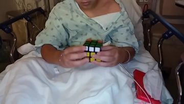 Rubiks Cube Expert- Watch Our Patient Andrew Solve It In Less Than A Minute