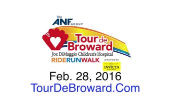 Tour De Broward. Ride. Run. Walk. Dunk