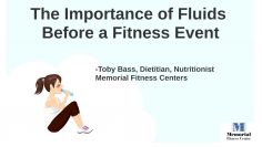 Fluids Before A Fitness Event – Memorial Fitness Center-1