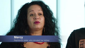 “She’s a Match” Sister’s Kidney Transplant Brings Raymond New Life