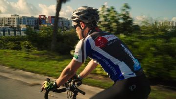 Back in the Game – Bicyclist’s Memorial Elbow Surgery Keeps Him Rolling