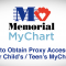 Memorial MyChart Child-Teen Proxy
