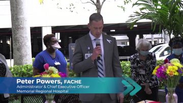 One-Year Covid Prayer Service at Memorial Regional Hospital
