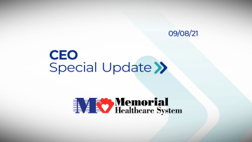 MHS CEO Special Update for 09/08/21